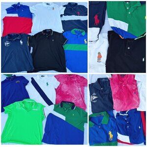 POLO Ralph Lauren Sz XXL 2XL Mens HUGE LOT Classic Fit Polo Teddy Bear Big Pony
